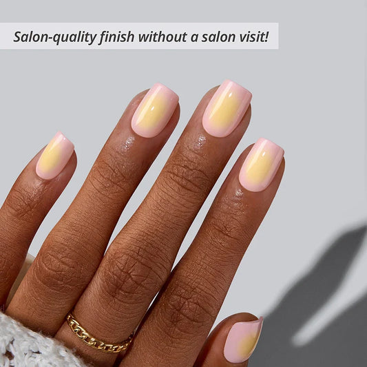Twilight Ease Squoval Nails - Soft Gel Press On