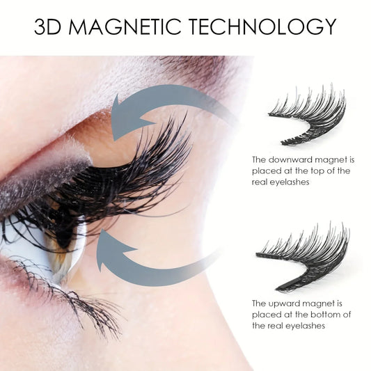 8-piece Magnetic Eyelash Kit VXN Beauty