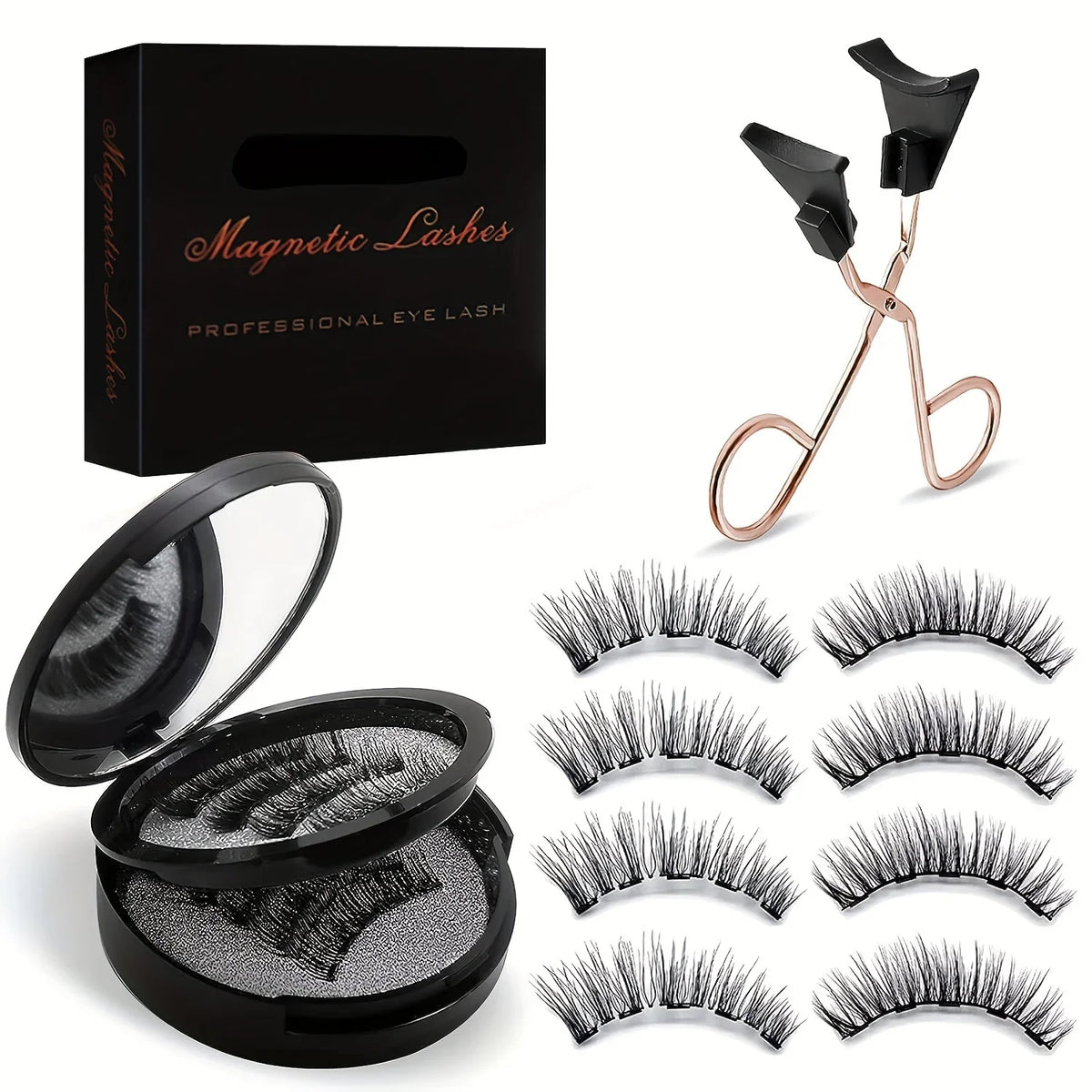8-piece Magnetic Eyelash Kit VXN Beauty