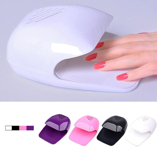 Portable Finger Toe Nail Polish Dryer Drying Blow Fan Manicure Art Tool Machine Pink VXN Beauty