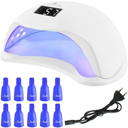 48W UV lamp for gel polish with motion sensor, White VXN Beauty