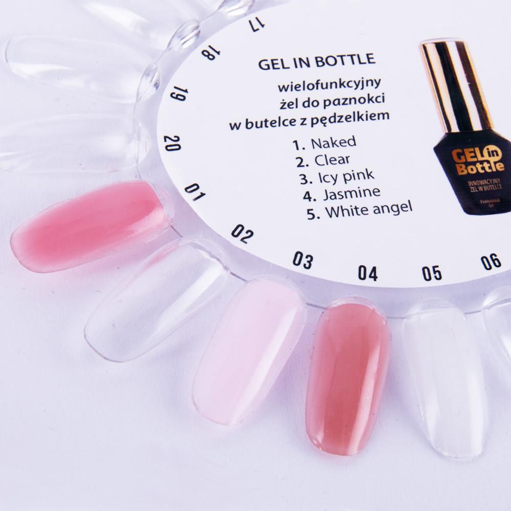 Mollylac UV LED Gel 10g, Icy Pink Base Coat, Compatible with Mollylac VXN Beauty