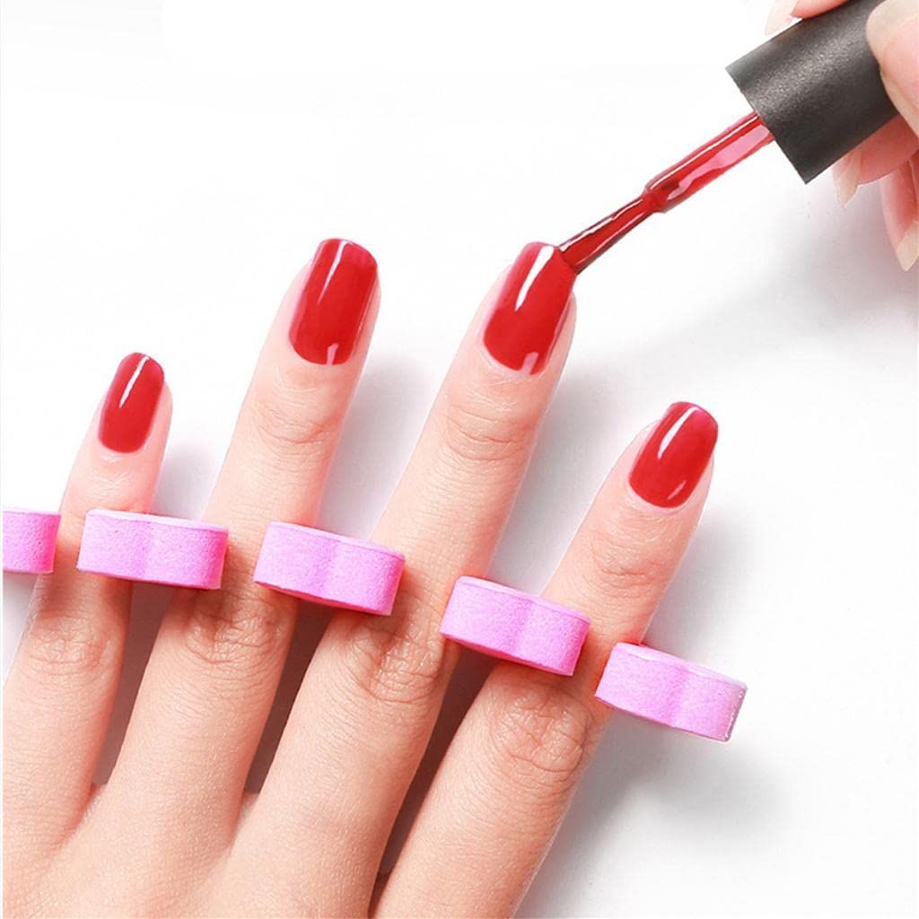 Nail Art Design Set, Professional Nail Art Tool Nail Art Brushes Dotting Pen Striping Tape Nail File Block Rhinestones Decoration VXN Beauty