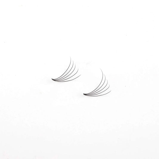 Miosh Eyelash Extensions - 5D Premade Volume Short Stem Eye Lash 0.10 / D CURL VXN Beauty