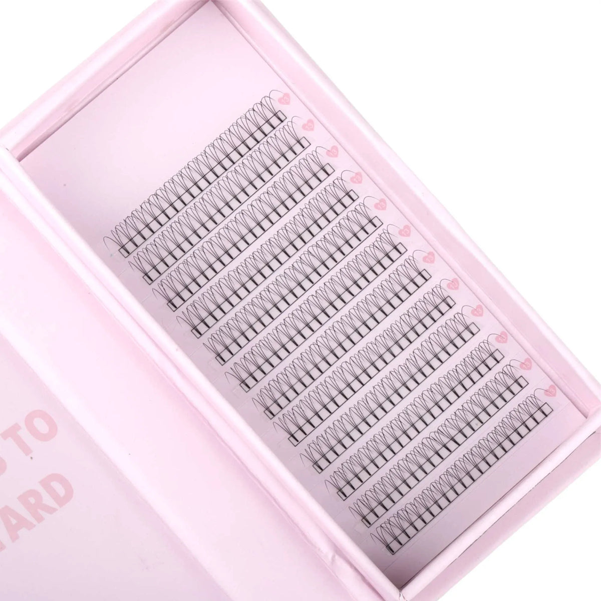Miosh Eyelash Extensions - 3D Premade Volume Short Stem Eye Lash 0.10 / D CURL VXN Beauty