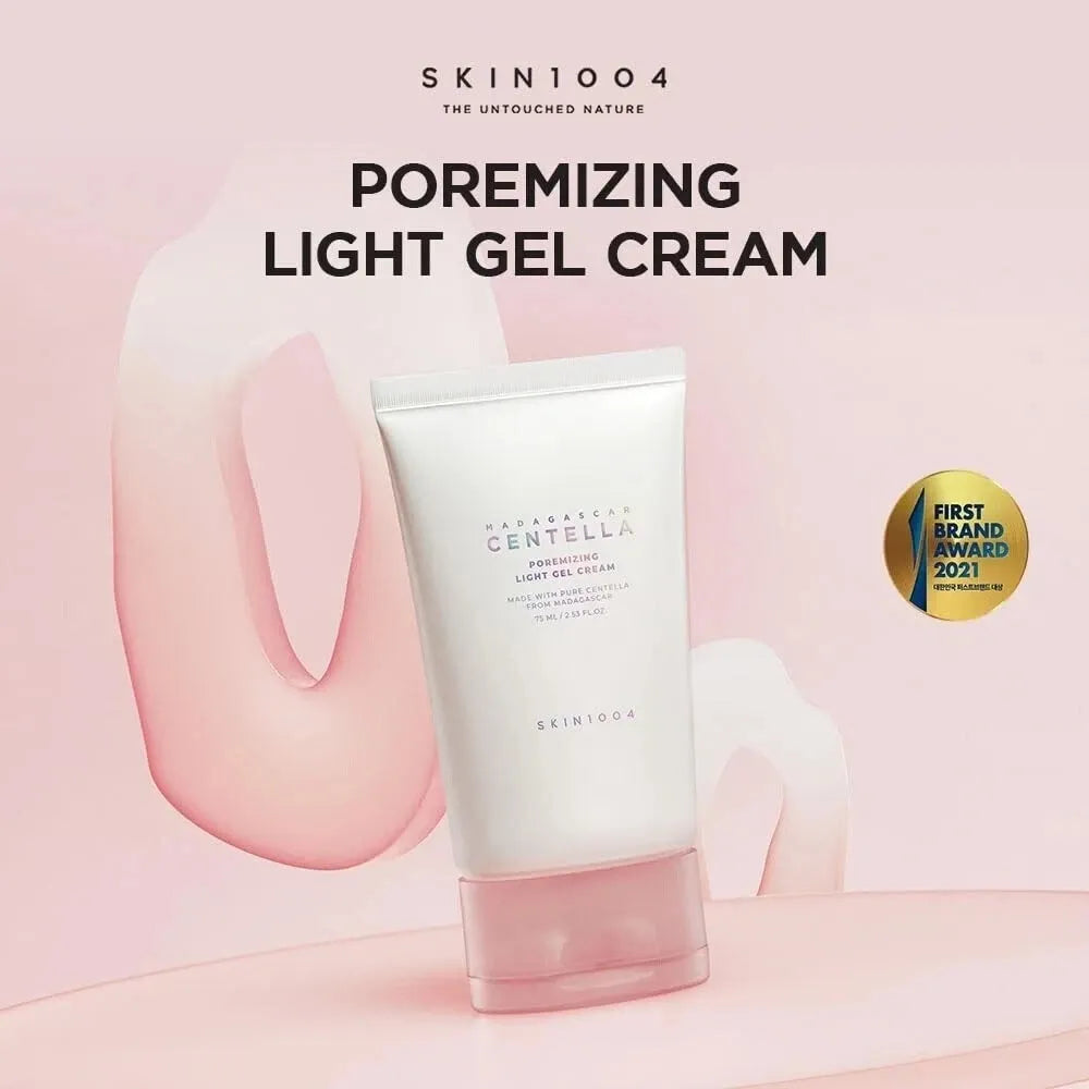 SKIN1004 Madagascar Centella Poremizing Light Gel Cream 2.53 fl.oz (75ml) VXN Beauty