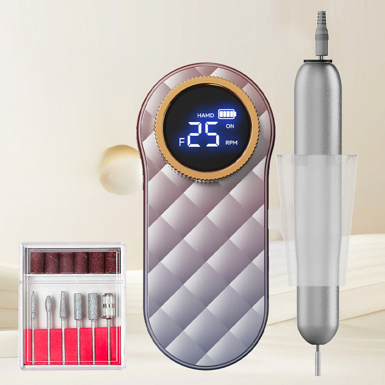 Pink Portable Mini Electric Nail Drill Pen - Manicure Pedicure Polishing & Shaping Tool VXN Beauty