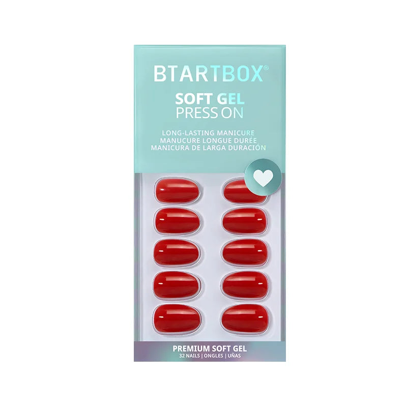 Mulled Wine Oval Nails - Soft Gel Press On