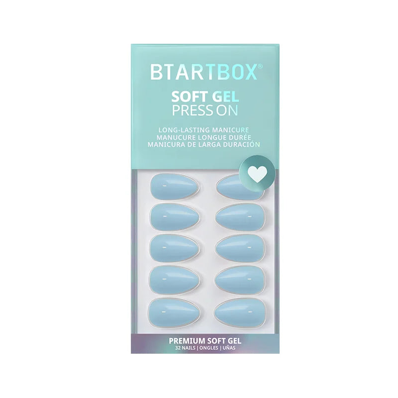 Sky Dash Almond Nails - Soft Gel Press On