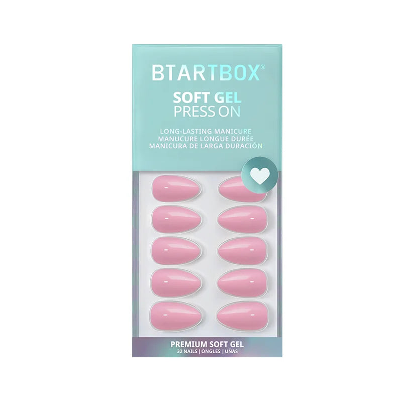 Bounce Kiss Almond Nails - Soft Gel Press On