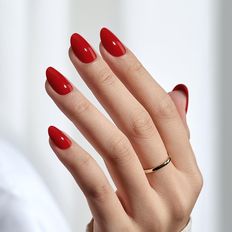 Mulled Wine Oval Nails - Soft Gel Press On