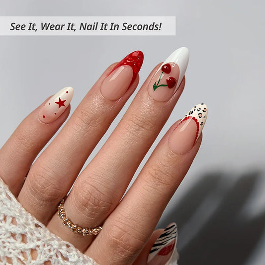 Pinky Swear Almond Nails - Soft Gel Press On