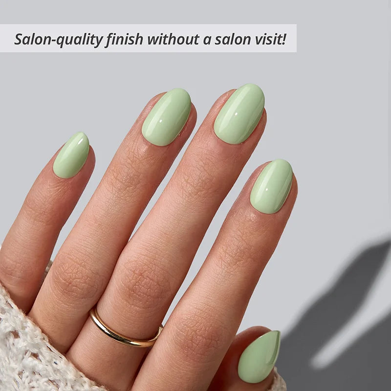 Garden Weekend Almond Nails - Soft Gel Press On