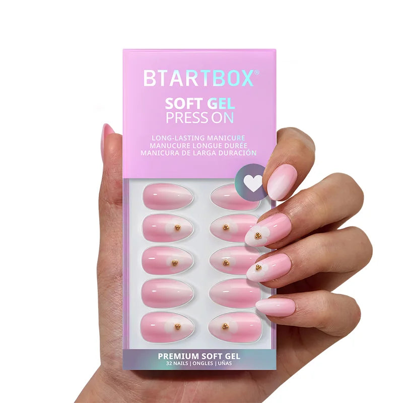 Orchard Burst Almond Nails - Soft Gel Press On