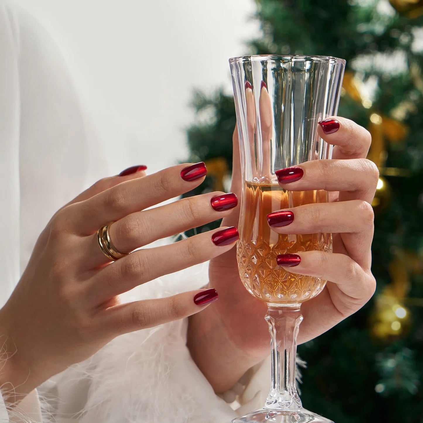 Hot Love Square Nails - Soft Gel Press On