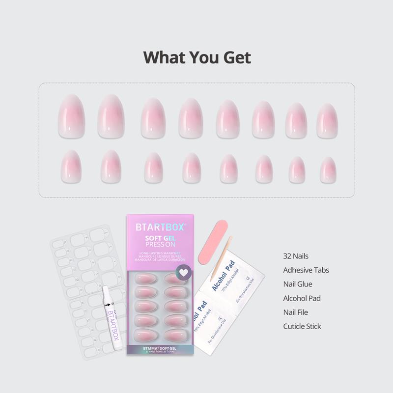 Love Letter Almond Nails - Soft Gel Press On