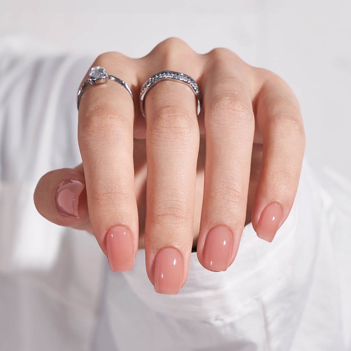 Cinnamon Square Nails - XCOATPRESS