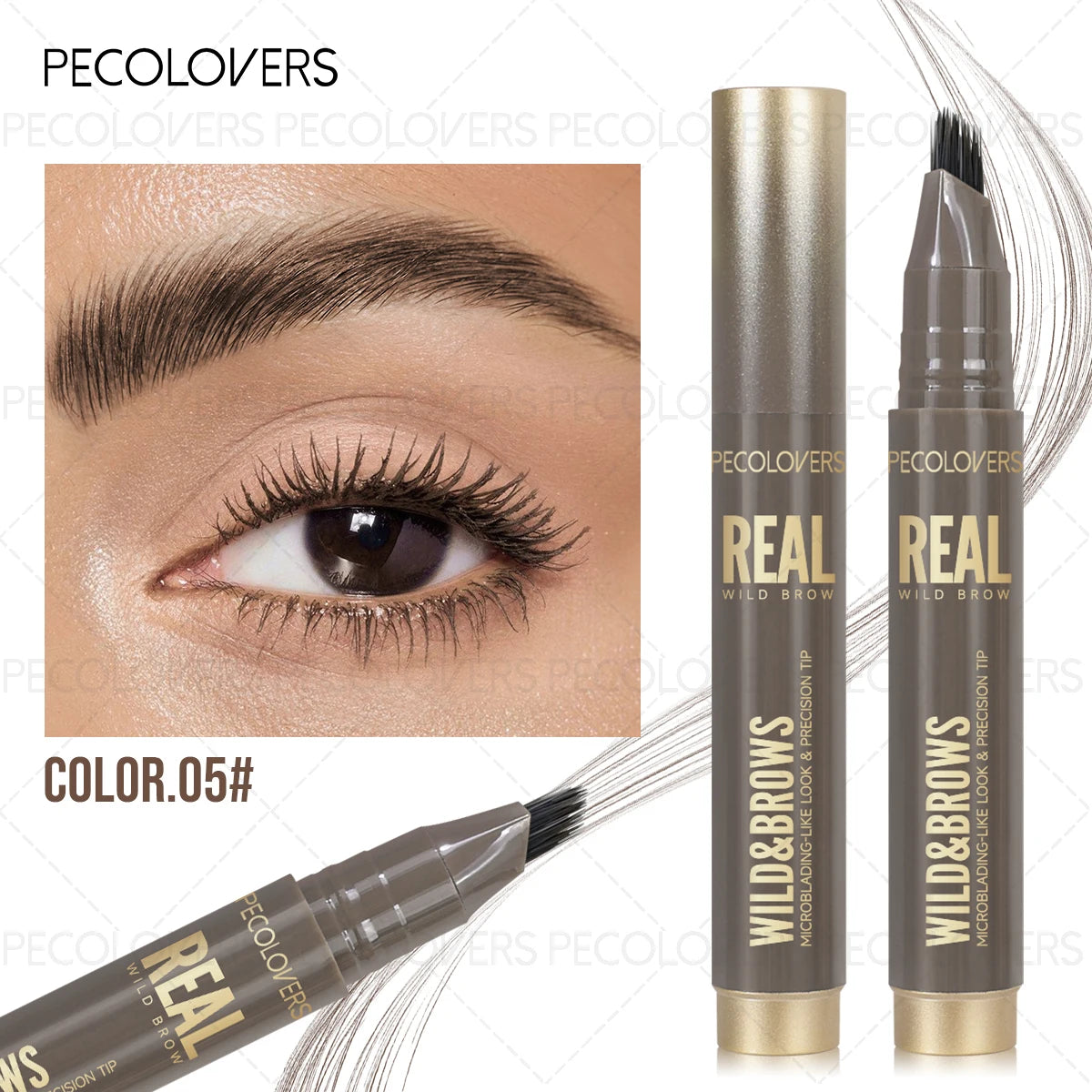1PC Liquid Eyebrow Pencil - Multi-Function Hairline Filling VXN Beauty