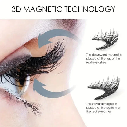 8-piece Magnetic Eyelash Kit VXN Beauty