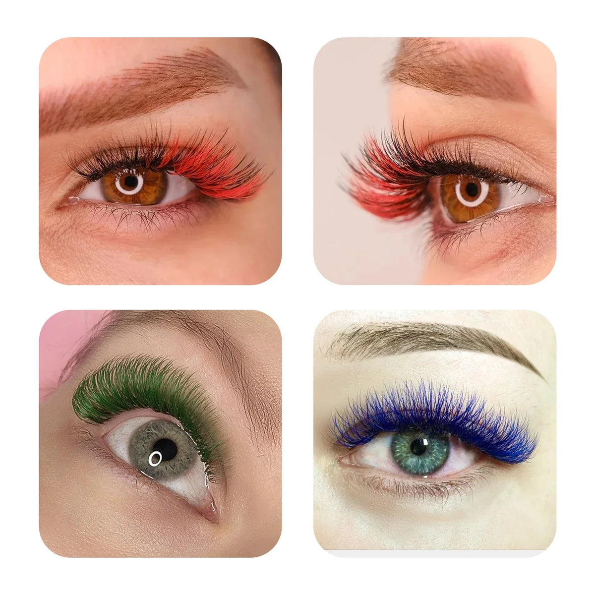 GLAMLASH Coloured Lashes VXN Beauty