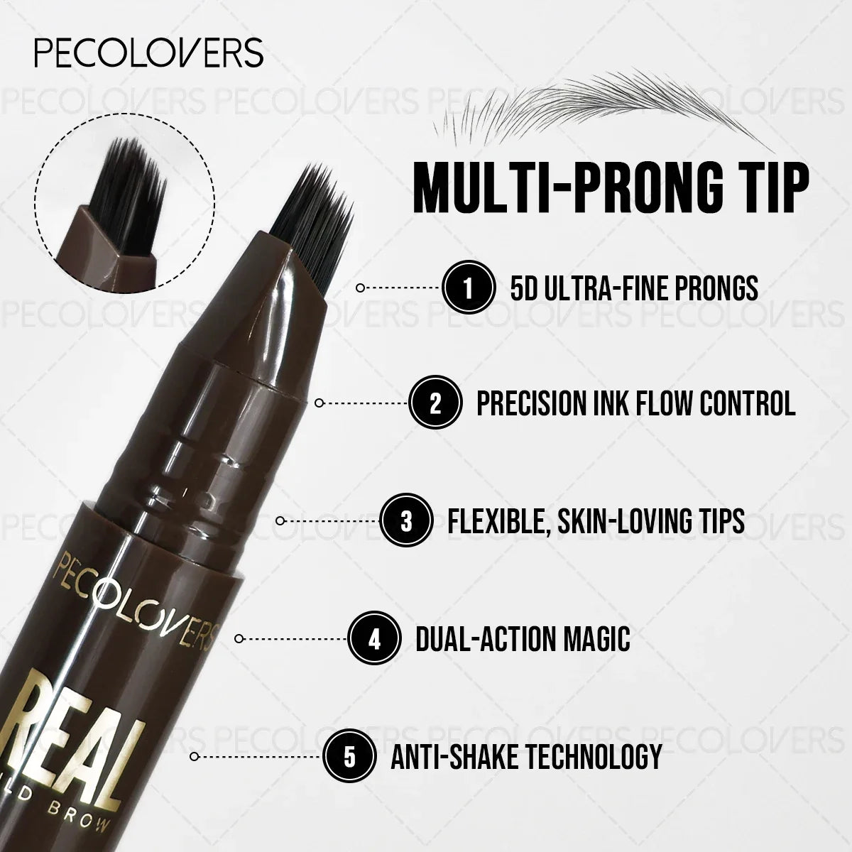 1PC Liquid Eyebrow Pencil - Multi-Function Hairline Filling VXN Beauty