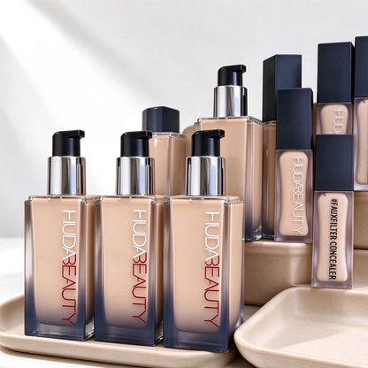 Huda Beauty Oil Control Matte Liquid Foundation High Concealer Cream Quality Concealer Cream VXN Beauty