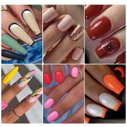 Nail Art Kit Gel Lamp Nail Grinder Nail Polishes Nail Art Tools Nail - Multi - Size Set1 VXN Beauty