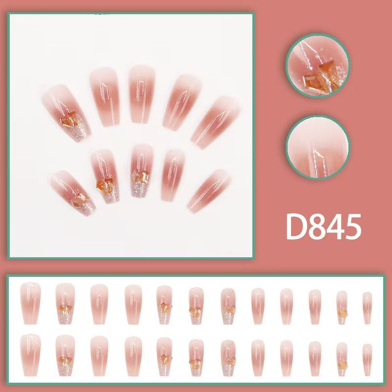 12 boxes / 288 pieces, cool spicy simple French sparkling diamond line sweet style hot-selling wearable jewelry set VXN Beauty