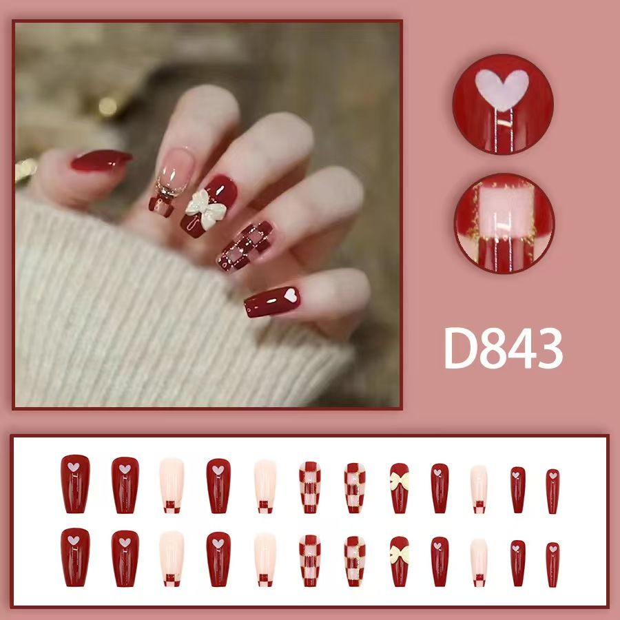 12 boxes / 288 pieces, cool spicy simple French sparkling diamond line sweet style hot-selling wearable jewelry set VXN Beauty
