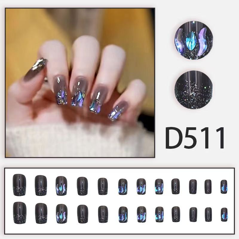 12 boxes / 288 pieces, cool spicy simple French sparkling diamond line sweet style hot-selling wearable jewelry set VXN Beauty