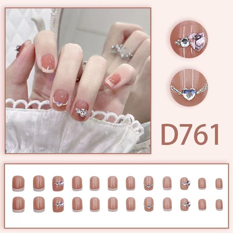 12 boxes / 288 pieces, cool spicy simple French sparkling diamond line sweet style hot-selling wearable jewelry set VXN Beauty