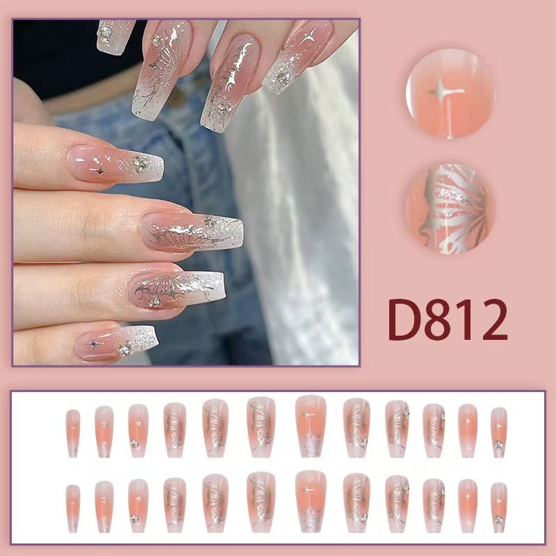 12 boxes / 288 pieces, cool spicy simple French sparkling diamond line sweet style hot-selling wearable jewelry set VXN Beauty