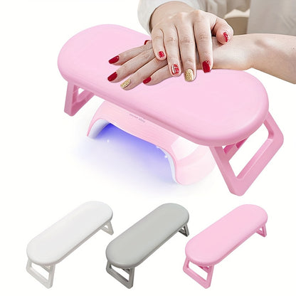 Pink Dual-Use Hand Pillow: Combines Manicure Support and Portable Folding, Ergonomic Design, Suitable for Multiple Scenarios, Providing Comfort Anytime VXN Beauty