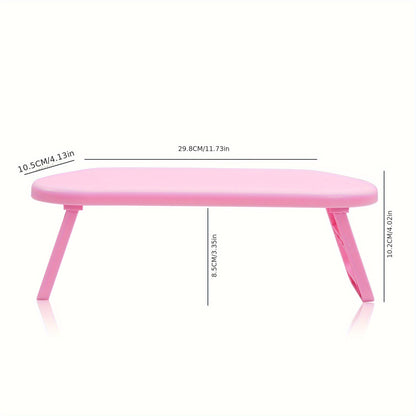 Pink Dual-Use Hand Pillow: Combines Manicure Support and Portable Folding, Ergonomic Design, Suitable for Multiple Scenarios, Providing Comfort Anytime VXN Beauty