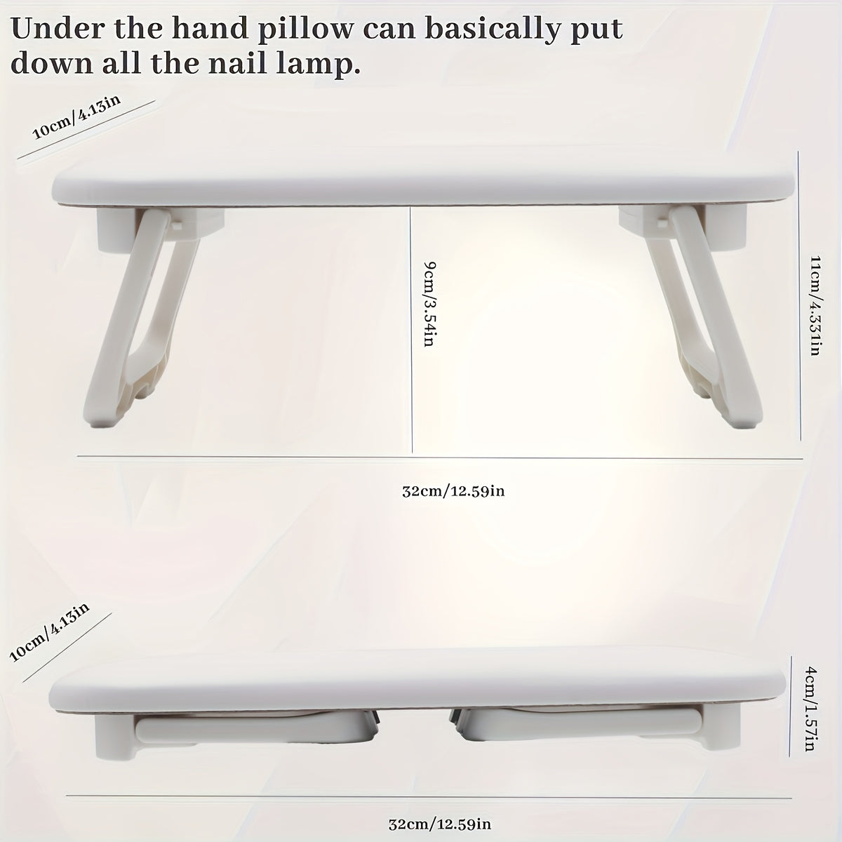 Pink Dual-Use Hand Pillow: Combines Manicure Support and Portable Folding, Ergonomic Design, Suitable for Multiple Scenarios, Providing Comfort Anytime VXN Beauty