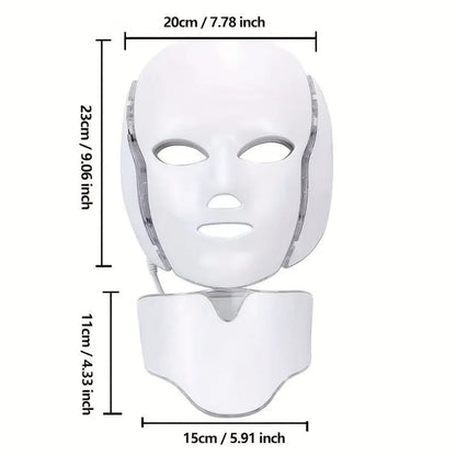 LED Facial & Neck Mask (7 Colors) VXN Beauty