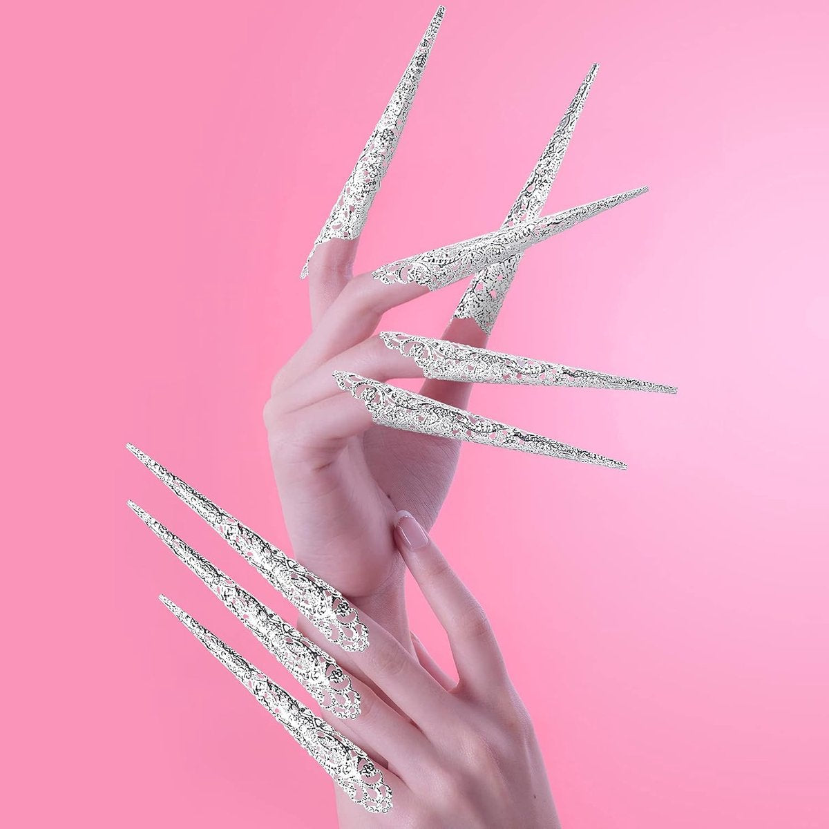 Silver Finger Claws VXN Beauty