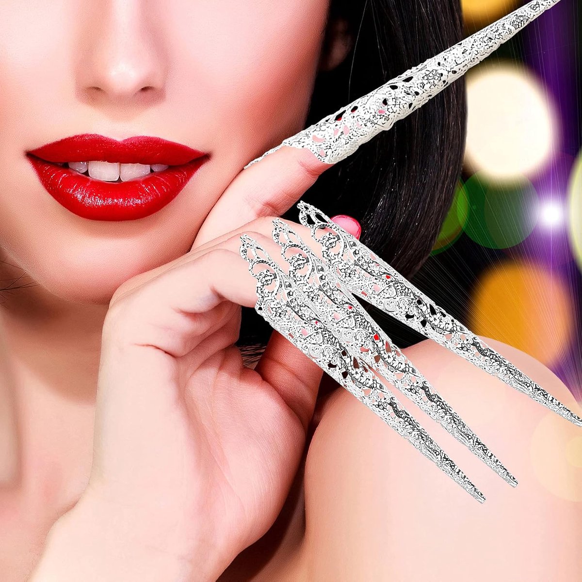 Silver Finger Claws VXN Beauty