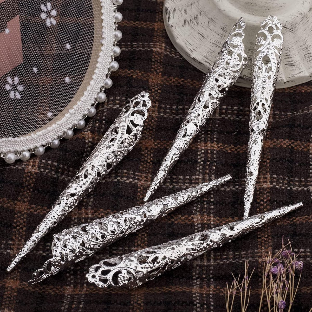 Silver Finger Claws VXN Beauty