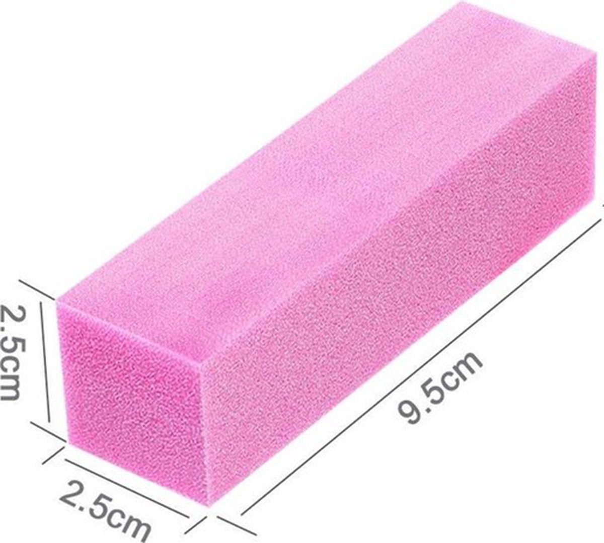 Block Files | Nail Block | Buffer Block | Nail File | Polishing Block | Nail Buffer | Buffing Block | 2 Piece | Pink VXN Beauty