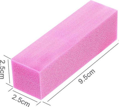 Block Files | Nail Block | Buffer Block | Nail File | Polishing Block | Nail Buffer | Buffing Block | 2 Piece | Pink VXN Beauty