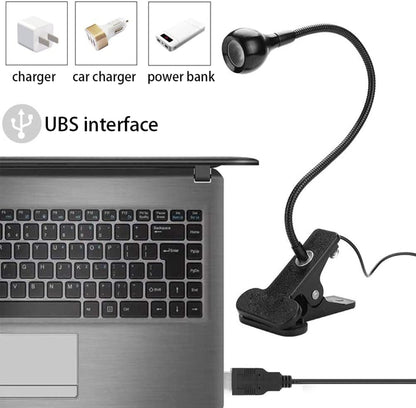 Mini UV Lamp for Gel Nails, LED Curing Lamp with Flexible Gooseneck and Clamp, 3W Portable Small Manicure UV Lamp, Nail Dryer for Curing Resin Nail Art. VXN Beauty