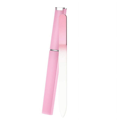3 Pack Glass Nail File, Fingernail File for Natural Nail Professional Manicure Nail Tool Gentle Nail Care VXN Beauty