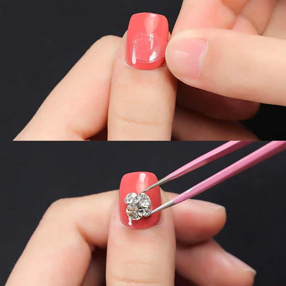 120x (MEGA PACK) Double-Sided Nail Stickers | 5 Sheets | Stick-on Nails | Press-on Nails | Fake Nails | Nail Stickers VXN Beauty