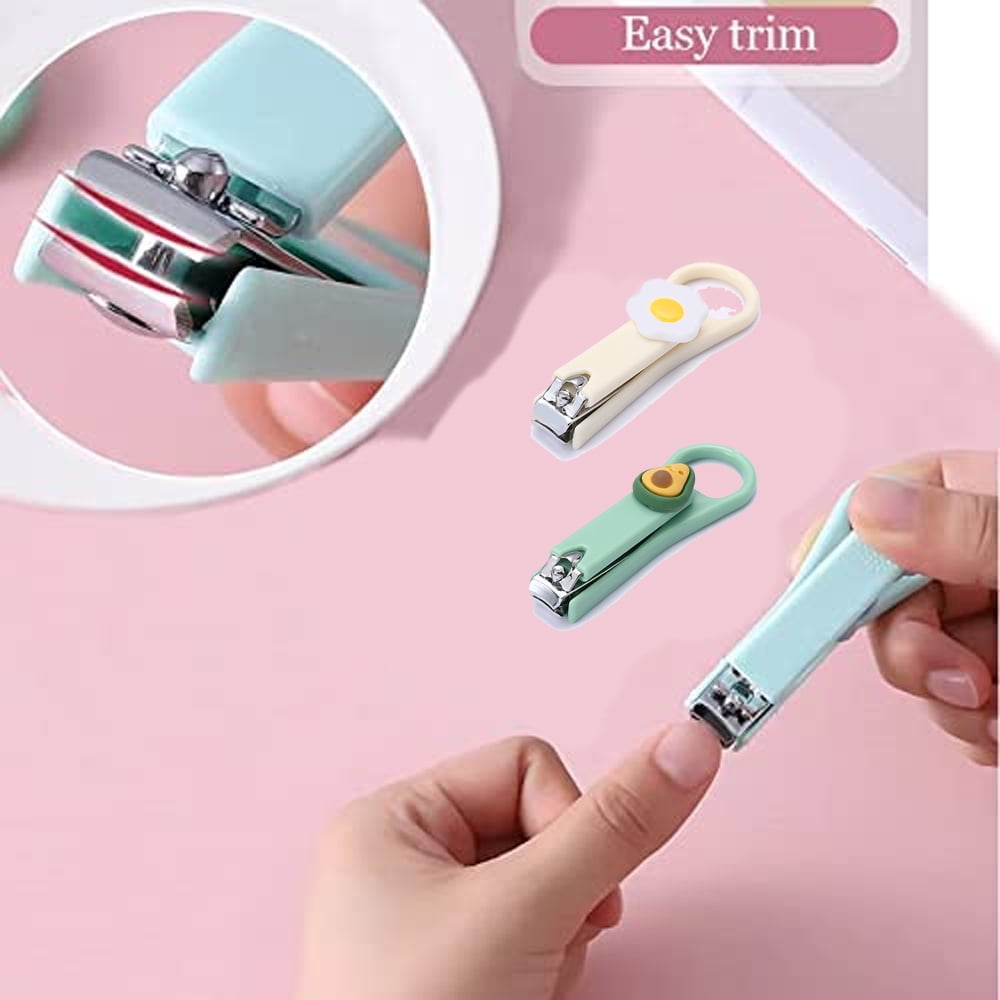 2Pcs Fingernail Clipper,Very Sharp and Cute Nail Clippers,Suitable for Adults and Children style 2 VXN Beauty