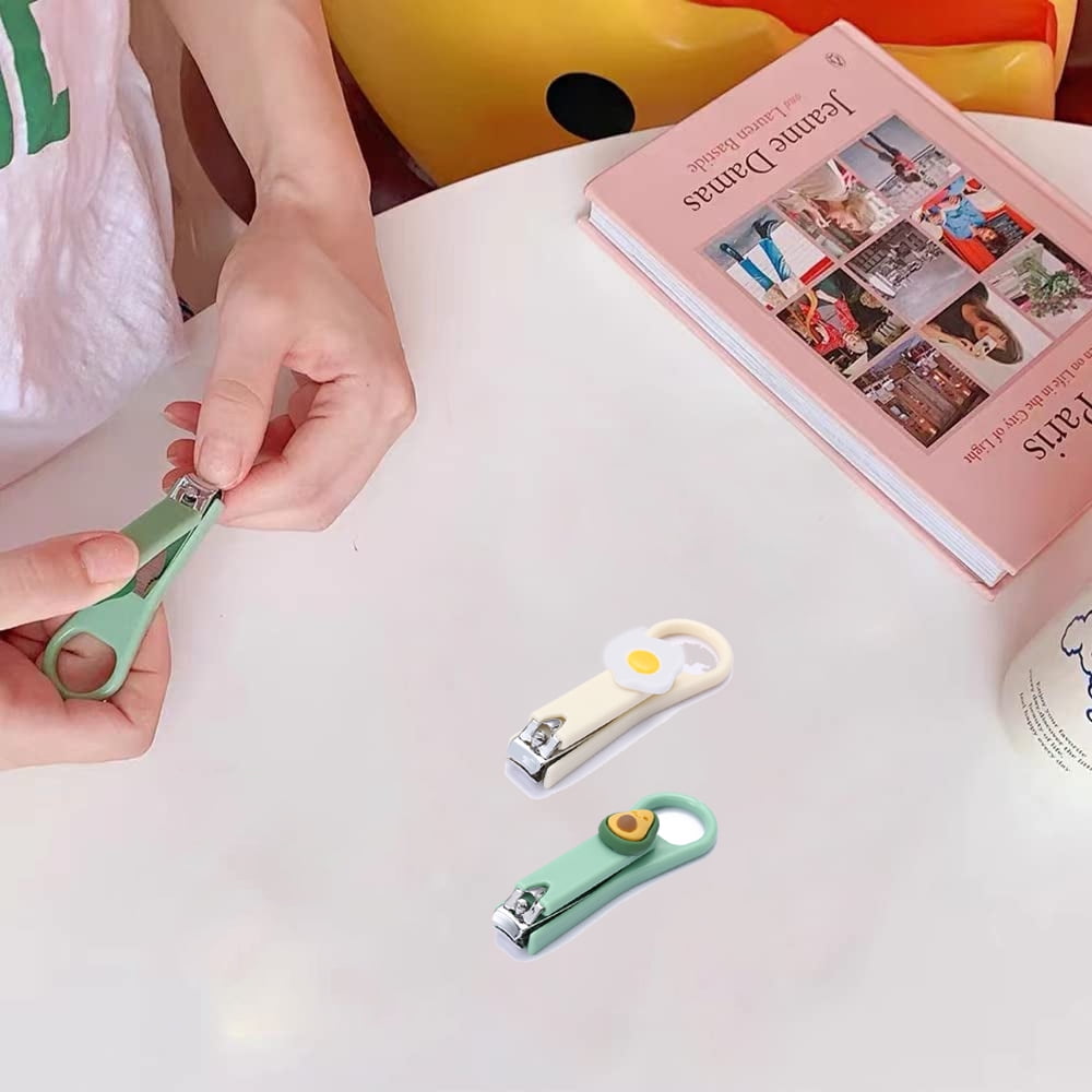 2Pcs Fingernail Clipper,Very Sharp and Cute Nail Clippers,Suitable for Adults and Children style 2 VXN Beauty