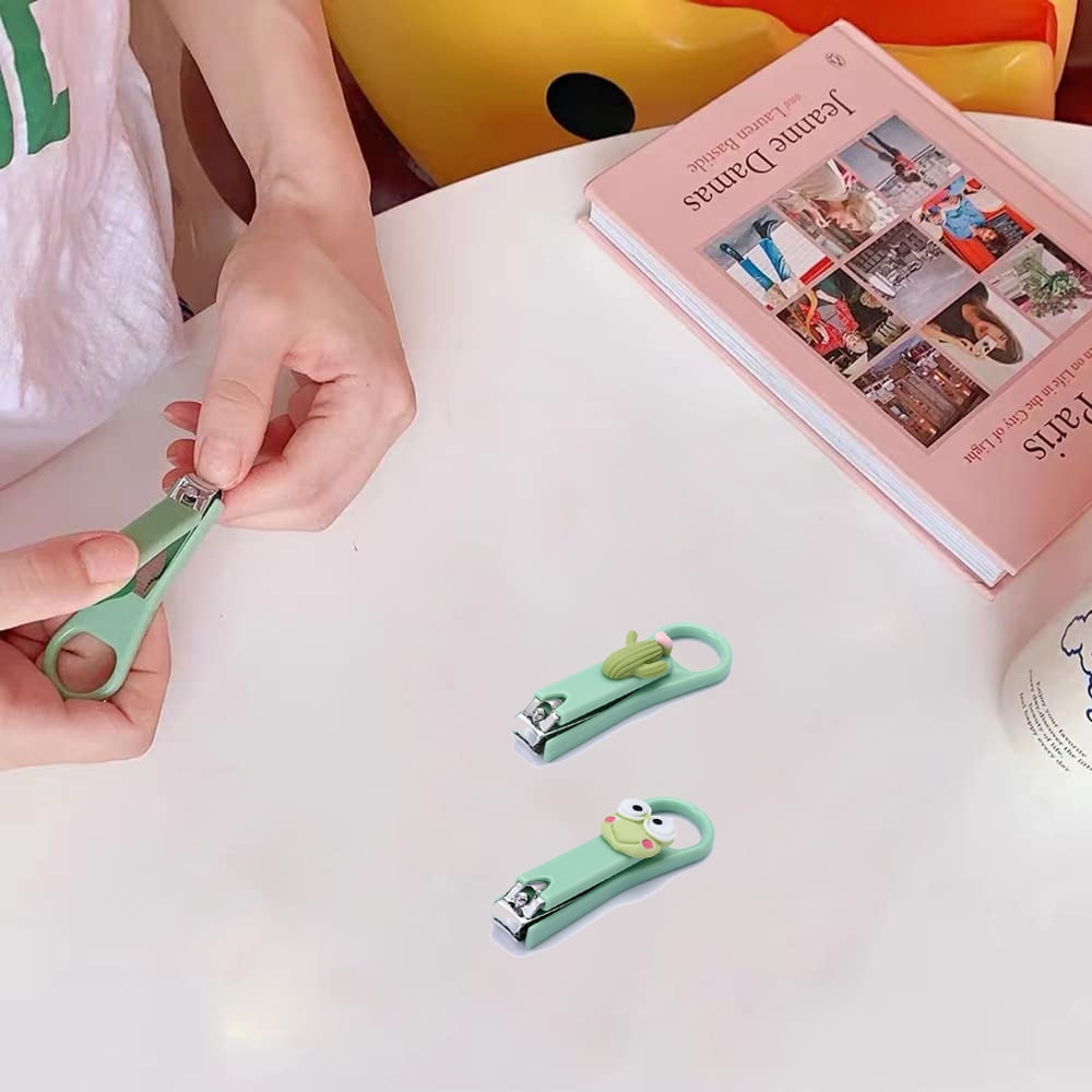 2Pcs Fingernail Clipper,Very Sharp and Cute Nail Clippers,Suitable for Adults and Children style 7 VXN Beauty