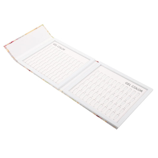 Nail Color Book Nail Color Sample Plate Manicure Color Display Acrylic Nail Color Chart Nail Salon Color VXN Beauty