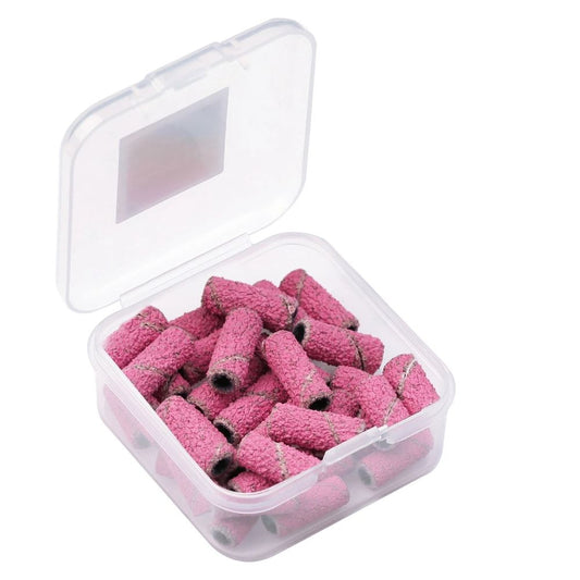 80 Nail Sanding Bands 30pcs Manicure Nail Sanding Bands Small Nail Sanding Bands for Nail Drill Bits VXN Beauty