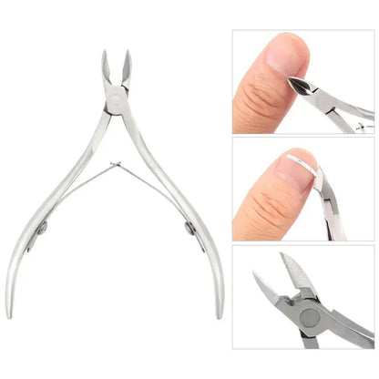 Toenail Clippers Nail Clipper Cutters Nail Scissors Dead Skin Remover Stainless Steel Profession Material Manicure Art Salon VXN Beauty